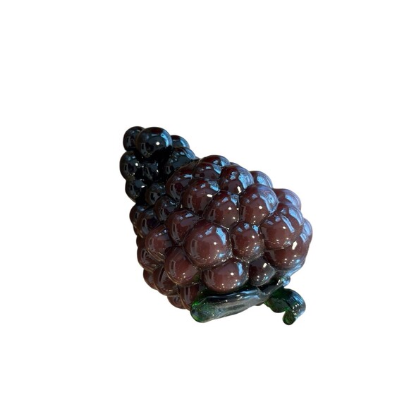 Vintage Glass Lot of 10 Pcs Vegetables & Fruits Murano Style Art Deco - Picture 2 of 11